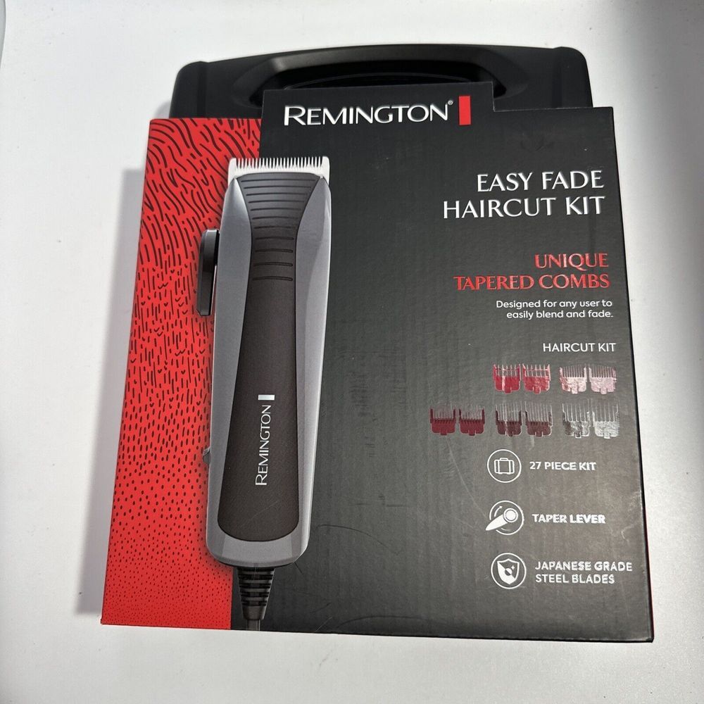 Remington HC4060 Haircut Kit Easy‎ Fade Set 27 Pieces NEW - Free Shipping